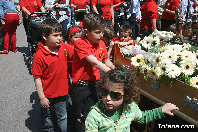 JUEVES SANTO - TRASLADO DE LOS TRONOS A LA PARROQUIA DE SANTIAGO  - 2009 - 808