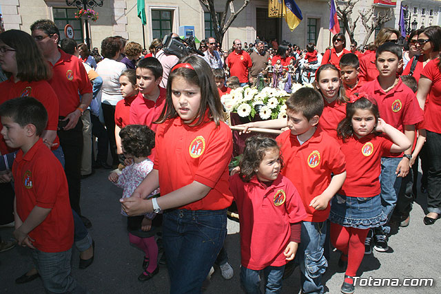 JUEVES SANTO - TRASLADO DE LOS TRONOS A LA PARROQUIA DE SANTIAGO  - 2009 - 812