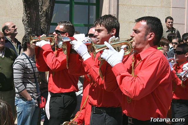 JUEVES SANTO - TRASLADO DE LOS TRONOS A LA PARROQUIA DE SANTIAGO  - 2009 - 829