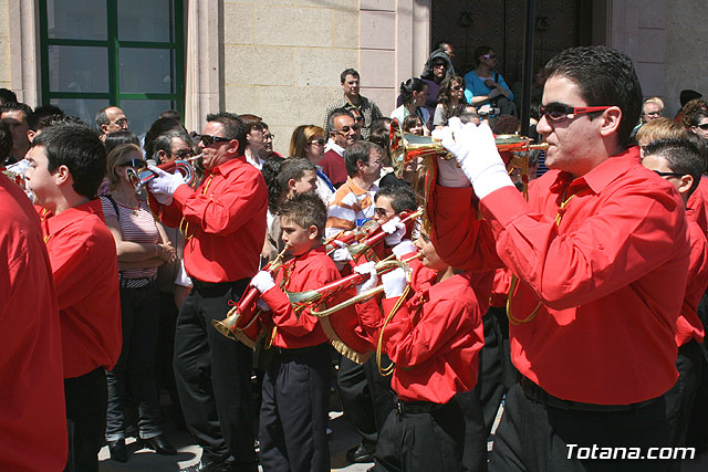 JUEVES SANTO - TRASLADO DE LOS TRONOS A LA PARROQUIA DE SANTIAGO  - 2009 - 832