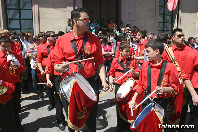 JUEVES SANTO - TRASLADO DE LOS TRONOS A LA PARROQUIA DE SANTIAGO  - 2009 - 835