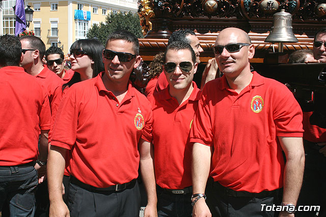 JUEVES SANTO - TRASLADO DE LOS TRONOS A LA PARROQUIA DE SANTIAGO  - 2009 - 850