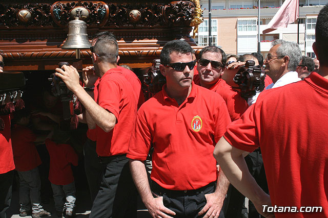 JUEVES SANTO - TRASLADO DE LOS TRONOS A LA PARROQUIA DE SANTIAGO  - 2009 - 851