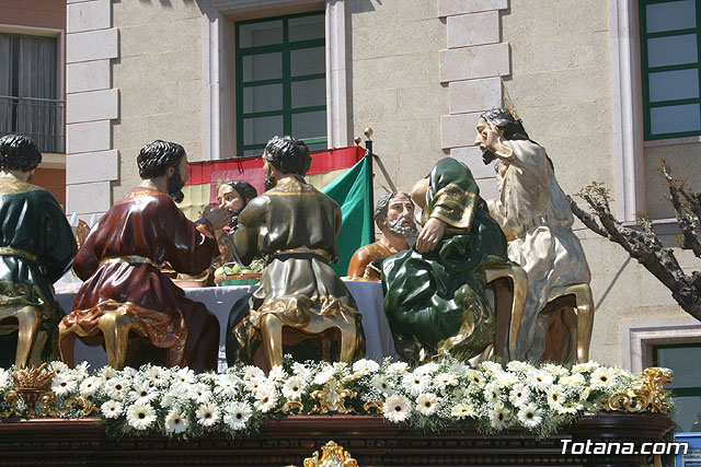 JUEVES SANTO - TRASLADO DE LOS TRONOS A LA PARROQUIA DE SANTIAGO  - 2009 - 873