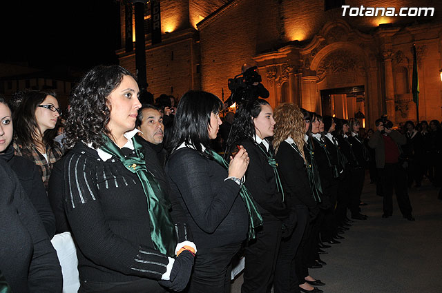 Salutacin a la Virgen de los Dolores - Semana Santa 2009 - 191