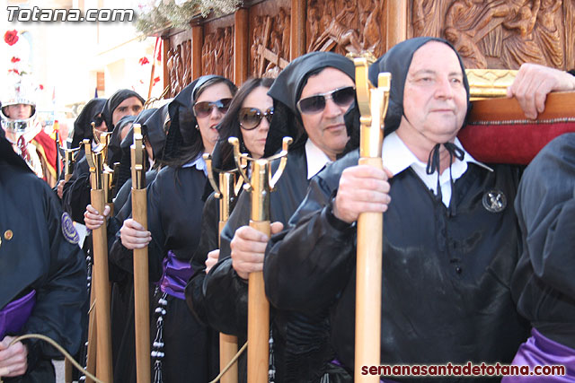 Traslado del Santo Sepulcro desde su sede a la Parroquia de Santiago. Totana 2010 - 66