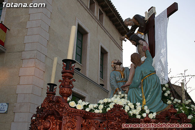 Traslado del Santo Sepulcro desde su sede a la Parroquia de Santiago. Totana 2010 - 170