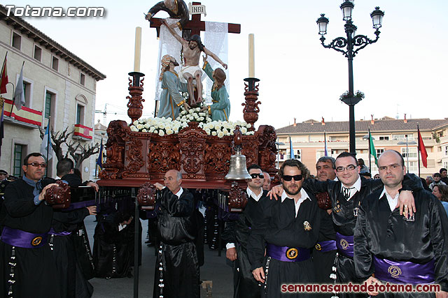 Traslado del Santo Sepulcro desde su sede a la Parroquia de Santiago. Totana 2010 - 178