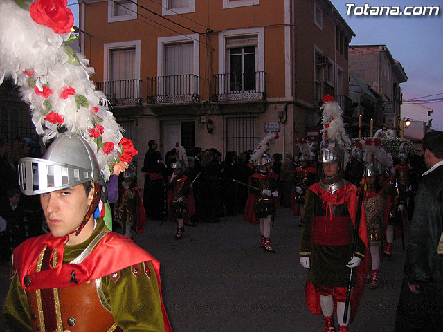 TRASLADO DEL SANTO SEPULCRO, DESDE SU SEDE A LA PARROQUIA DE SANTIAGO. Totana 2008 - 7