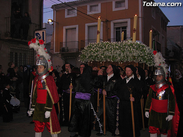 TRASLADO DEL SANTO SEPULCRO, DESDE SU SEDE A LA PARROQUIA DE SANTIAGO. Totana 2008 - 12