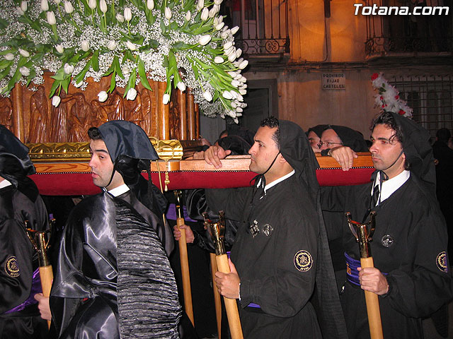 TRASLADO DEL SANTO SEPULCRO, DESDE SU SEDE A LA PARROQUIA DE SANTIAGO. Totana 2008 - 15