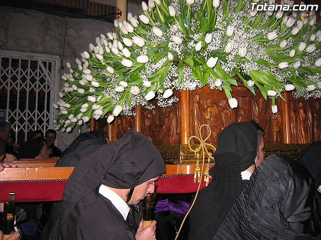 TRASLADO DEL SANTO SEPULCRO, DESDE SU SEDE A LA PARROQUIA DE SANTIAGO. Totana 2008 - 20