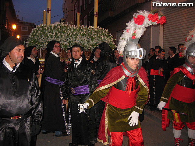 TRASLADO DEL SANTO SEPULCRO, DESDE SU SEDE A LA PARROQUIA DE SANTIAGO. Totana 2008 - 22