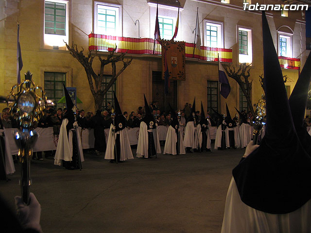 TRASLADO DEL SANTO SEPULCRO, DESDE SU SEDE A LA PARROQUIA DE SANTIAGO. Totana 2008 - 40