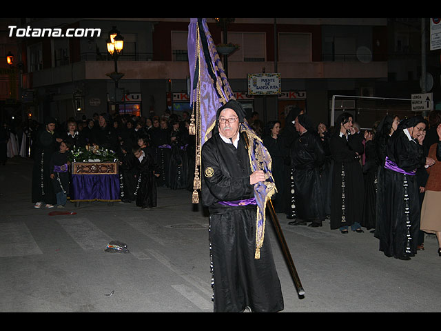 TRASLADO DEL SANTO SEPULCRO, DESDE SU SEDE A LA PARROQUIA DE SANTIAGO. Totana 2008 - 47