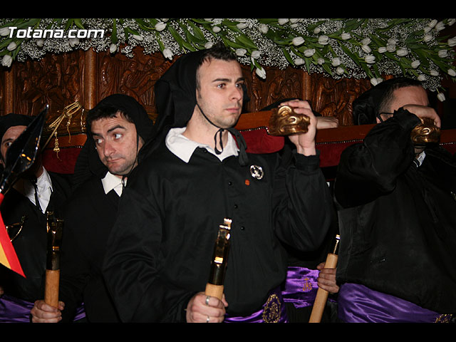 TRASLADO DEL SANTO SEPULCRO, DESDE SU SEDE A LA PARROQUIA DE SANTIAGO. Totana 2008 - 113