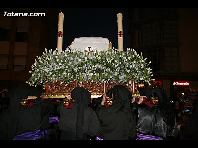 TRASLADO DEL SANTO SEPULCRO, DESDE SU SEDE A LA PARROQUIA DE SANTIAGO. Totana 2008 - 120