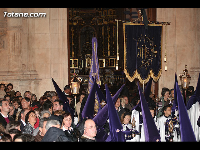 TRASLADO DEL SANTO SEPULCRO, DESDE SU SEDE A LA PARROQUIA DE SANTIAGO. Totana 2008 - 143