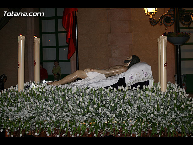 TRASLADO DEL SANTO SEPULCRO, DESDE SU SEDE A LA PARROQUIA DE SANTIAGO. Totana 2008 - 155