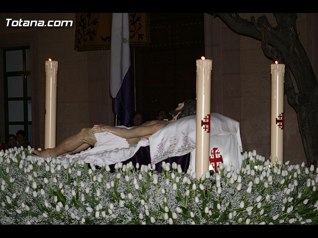 TRASLADO DEL SANTO SEPULCRO, DESDE SU SEDE A LA PARROQUIA DE SANTIAGO. Totana 2008 - 156