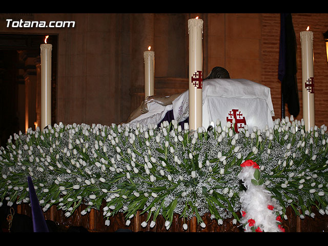 TRASLADO DEL SANTO SEPULCRO, DESDE SU SEDE A LA PARROQUIA DE SANTIAGO. Totana 2008 - 161