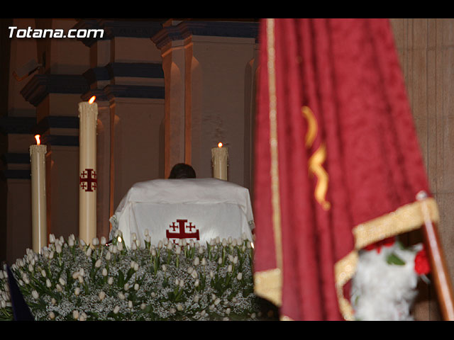 TRASLADO DEL SANTO SEPULCRO, DESDE SU SEDE A LA PARROQUIA DE SANTIAGO. Totana 2008 - 163