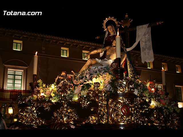 TRASLADO DEL SANTO SEPULCRO, DESDE SU SEDE A LA PARROQUIA DE SANTIAGO. Totana 2008 - 169