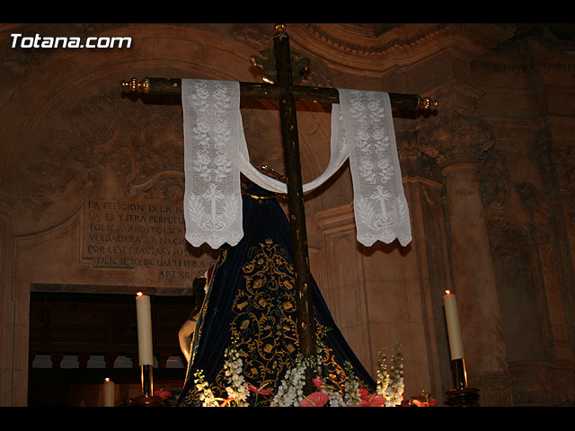 TRASLADO DEL SANTO SEPULCRO, DESDE SU SEDE A LA PARROQUIA DE SANTIAGO. Totana 2008 - 176