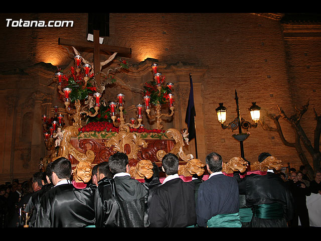 TRASLADO DEL SANTO SEPULCRO, DESDE SU SEDE A LA PARROQUIA DE SANTIAGO. Totana 2008 - 200