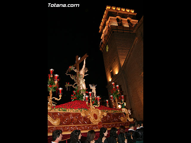 TRASLADO DEL SANTO SEPULCRO, DESDE SU SEDE A LA PARROQUIA DE SANTIAGO. Totana 2008 - 202