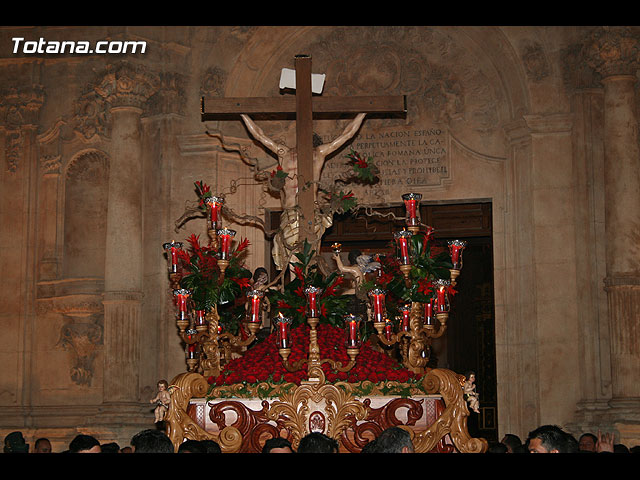 TRASLADO DEL SANTO SEPULCRO, DESDE SU SEDE A LA PARROQUIA DE SANTIAGO. Totana 2008 - 213