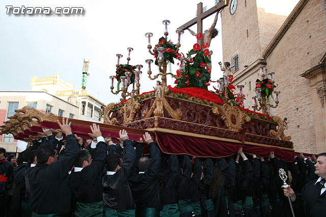 Traslado del Santo Sepulcro desde su sede a la parroquia de Santiago. Totana 2009 - 156