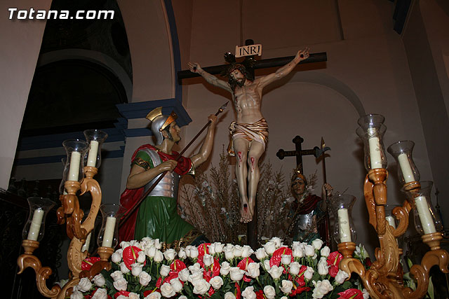 Traslado del Santo Sepulcro desde su sede a la parroquia de Santiago. Totana 2009 - 160