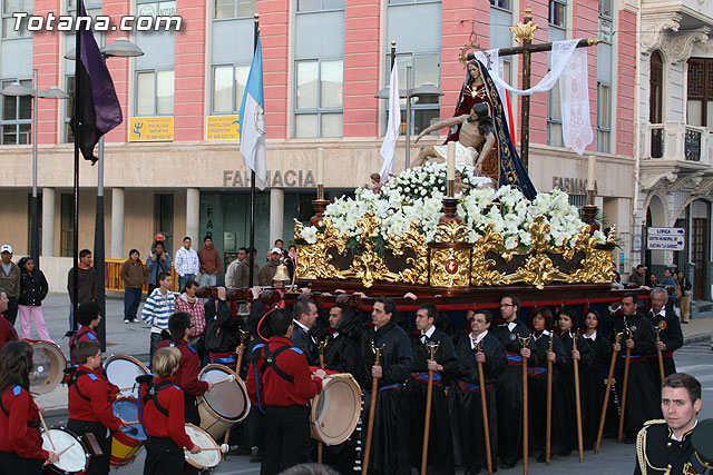 Traslado del Santo Sepulcro desde su sede a la parroquia de Santiago. Totana 2009 - 167