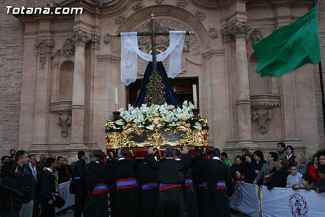 Traslado del Santo Sepulcro desde su sede a la parroquia de Santiago. Totana 2009 - 175