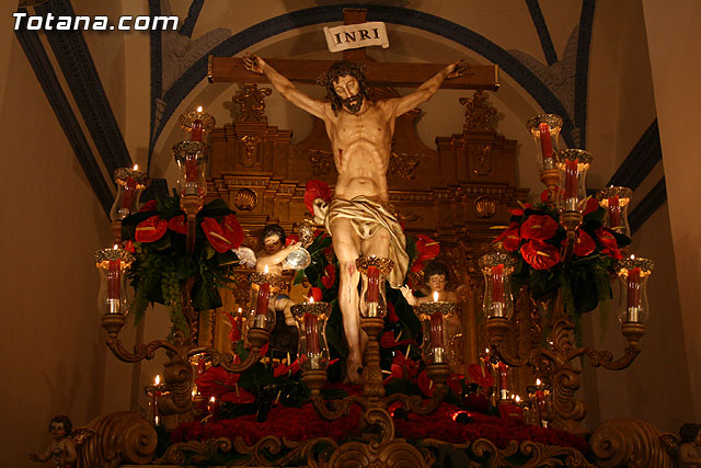 Traslado del Santo Sepulcro desde su sede a la parroquia de Santiago. Totana 2009 - 215