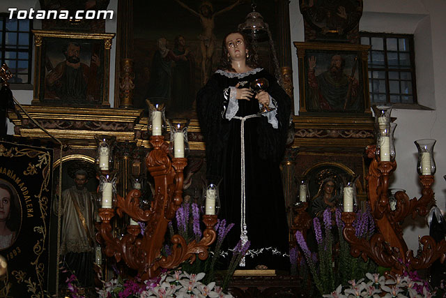 Traslado del Santo Sepulcro desde su sede a la parroquia de Santiago. Totana 2009 - 218