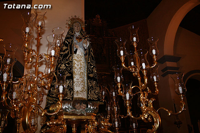 Traslado del Santo Sepulcro desde su sede a la parroquia de Santiago. Totana 2009 - 219