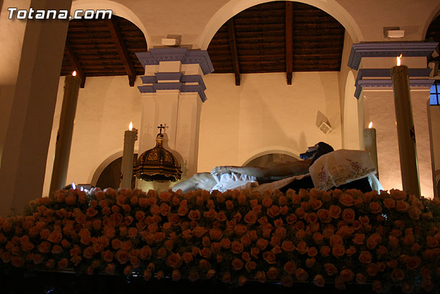 Traslado del Santo Sepulcro desde su sede a la parroquia de Santiago. Totana 2009 - 222