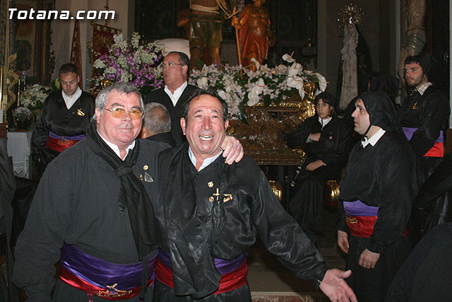 Traslado del Santo Sepulcro desde su sede a la parroquia de Santiago. Totana 2009 - 227