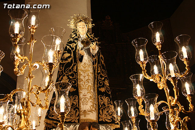 Traslado del Santo Sepulcro desde su sede a la parroquia de Santiago. Totana 2009 - 230