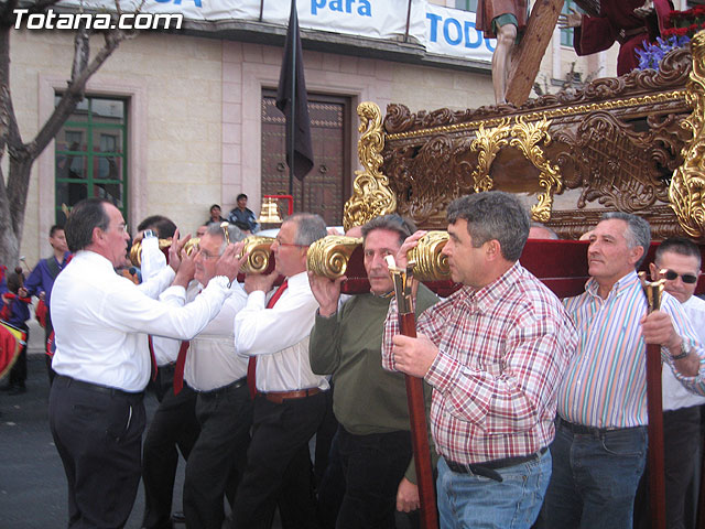 Bendicin del nuevo trono de la cofrada del Santsimo Cristo de la Cada. - 3