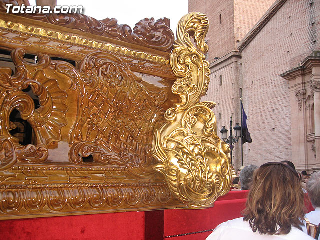 Bendicin del nuevo trono de la cofrada del Santsimo Cristo de la Cada. - 10