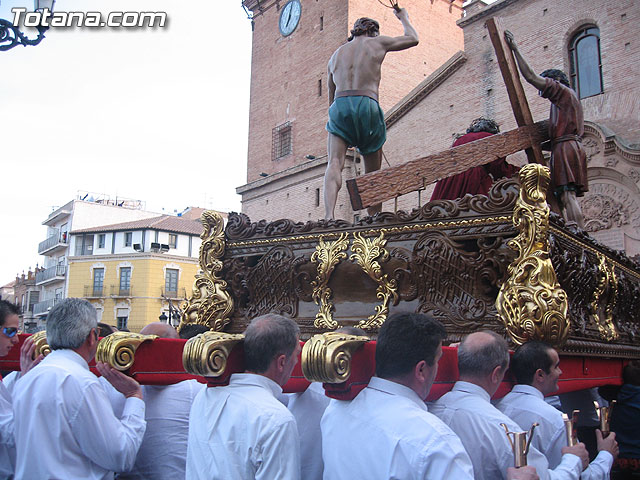 Bendicin del nuevo trono de la cofrada del Santsimo Cristo de la Cada. - 11