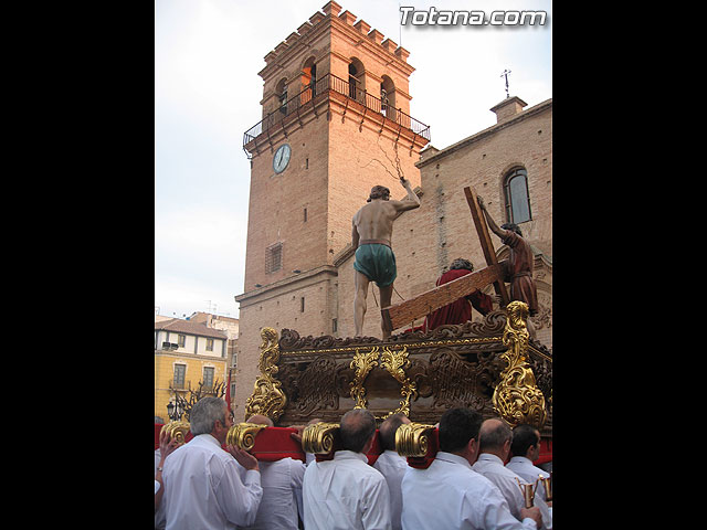 Bendicin del nuevo trono de la cofrada del Santsimo Cristo de la Cada. - 13