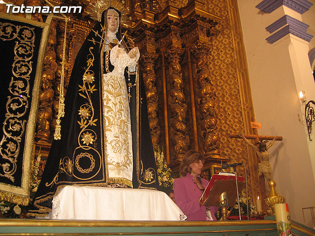 Bendicin del nuevo trono de la cofrada del Santsimo Cristo de la Cada. - 22