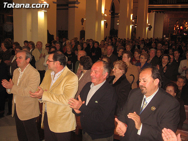 Bendicin del nuevo trono de la cofrada del Santsimo Cristo de la Cada. - 36