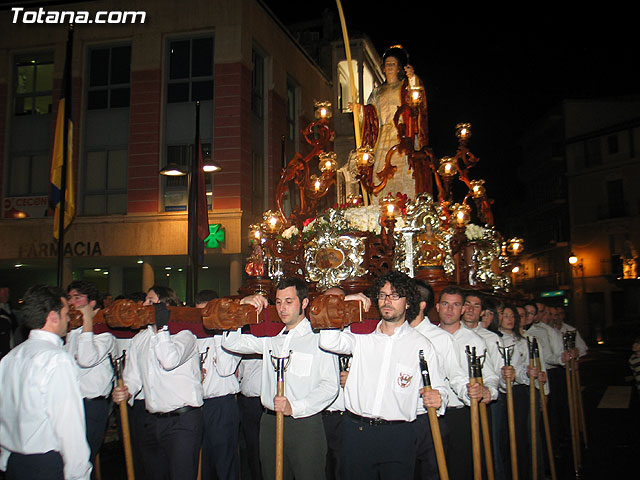 TRASLADO TRONOS QUE PROCESIONARON EN LA NOCHE DEL MARTES Y MIRCOLES SANTO - 46