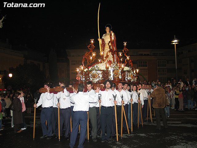 TRASLADO TRONOS QUE PROCESIONARON EN LA NOCHE DEL MARTES Y MIRCOLES SANTO - 53