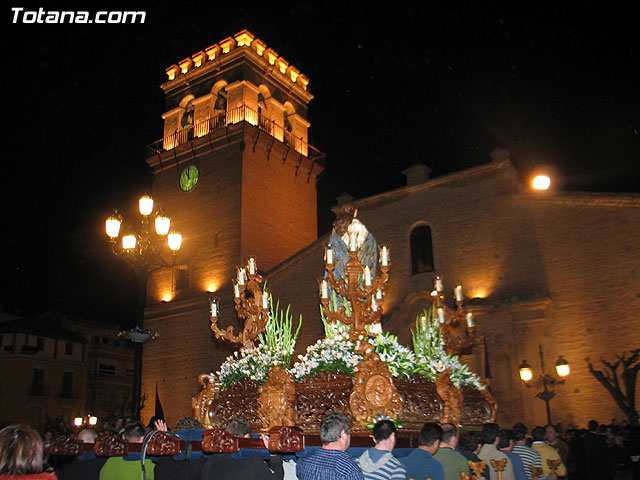 TRASLADO TRONOS QUE PROCESIONARON EN LA NOCHE DEL MARTES Y MIRCOLES SANTO - 85